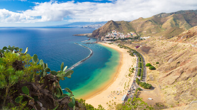 Playa de las Teresitas auf Teneriffa