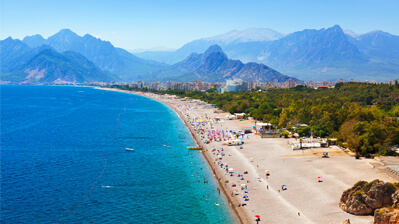 Strand in Antalya