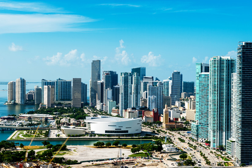 Skyline von Downtown Miami