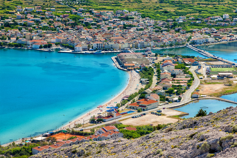 Kroatiens-Insel-Pag