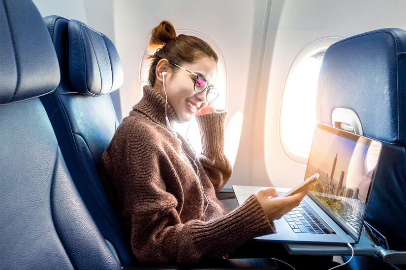 In Flight Entertainment Handy Tablet