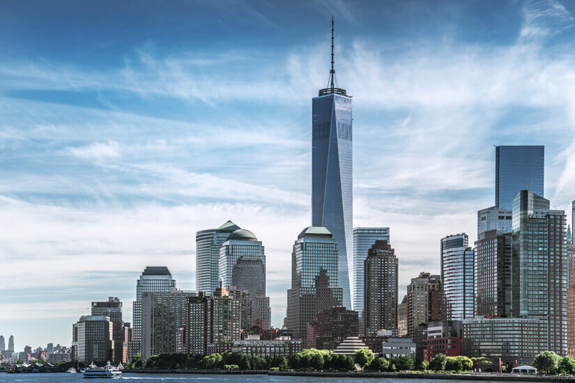 Hoechstes Gebaeude der Welt One World Trade Center